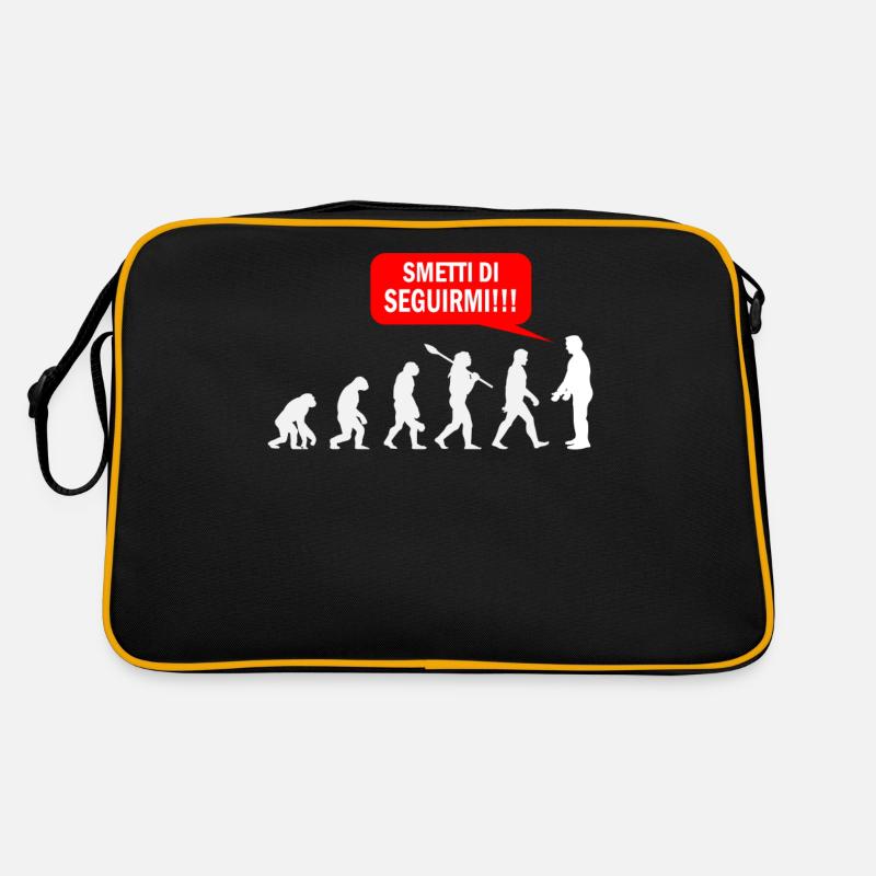 Écoutez-moi pour suivre la revue Australopithecines Sac Retro