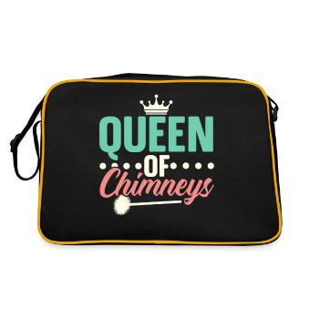 Reine des Cheminées Profession Ramoneur - Sac Retro - noir/or - Dos