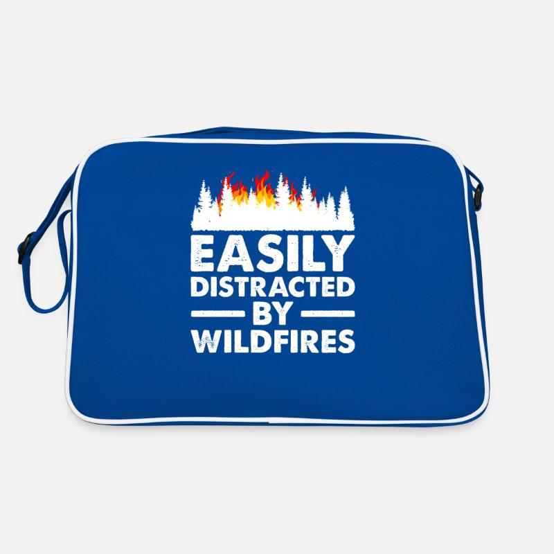 Facilement distrait par les feux de forêt Sac Retro