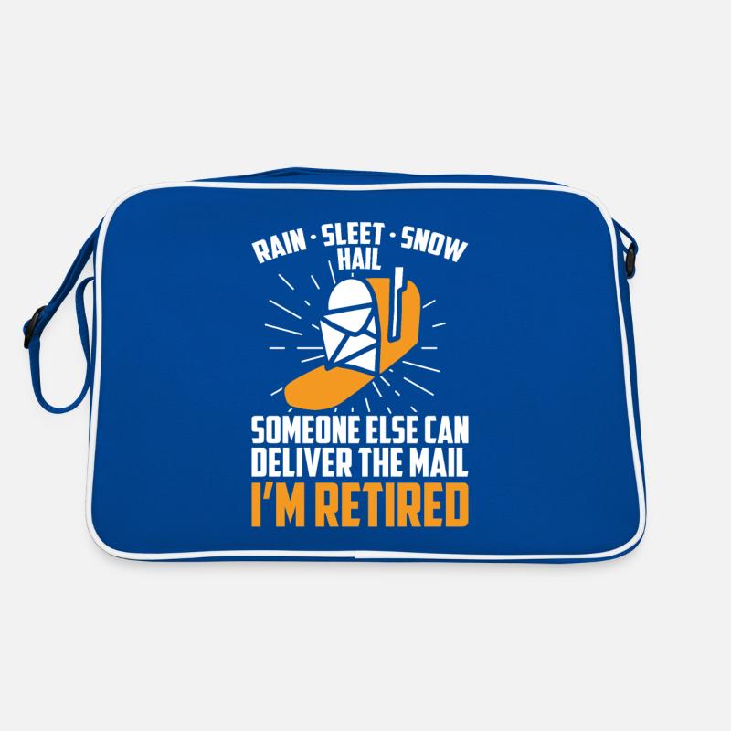 Someone Else Can Deliver The Mail Post Mitarbeiter Retro Tasche
