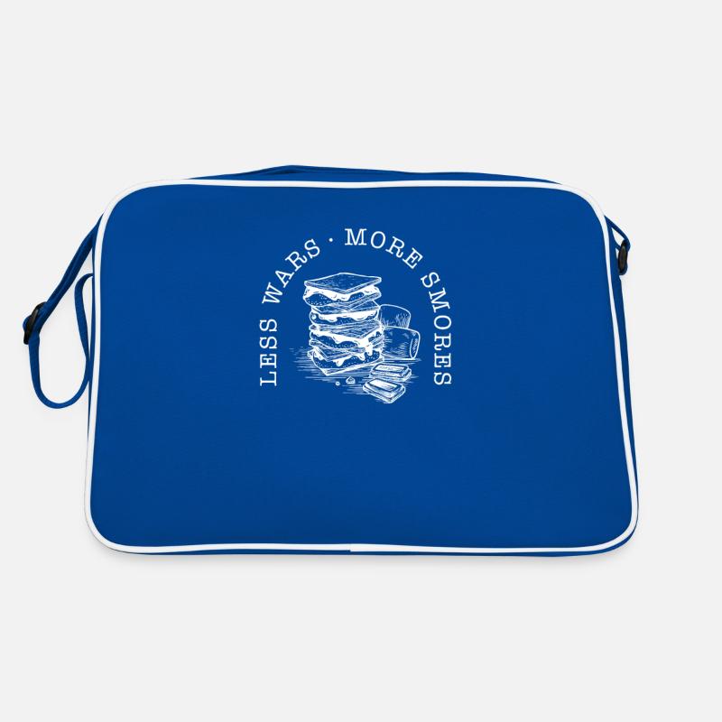 Less Wars More Smores Campfire Marshmellow Love Retro Bag