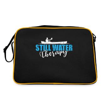 Still Water Therapy Kayak Paddle Boat - Retro Bag - black/gold - Back