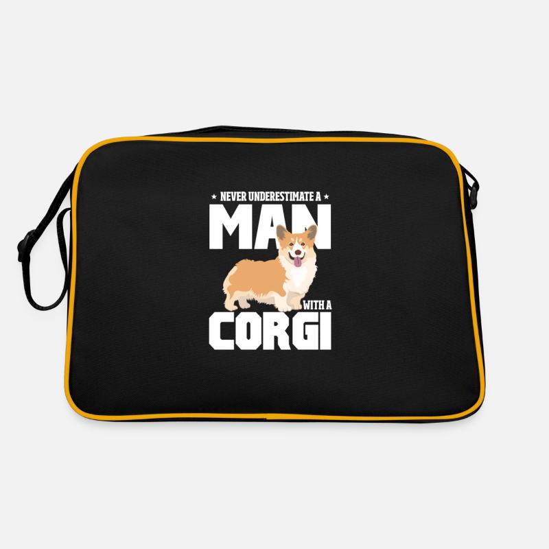 Corgi - Sac Retro - noir/or
