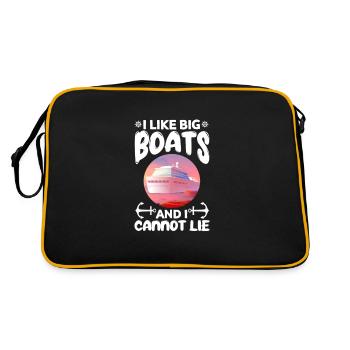 Cruise - Retro Bag - black/gold - Back