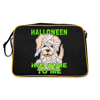 HALLOWEEN EST VENU À MOI - Sac Retro - noir/or - Dos