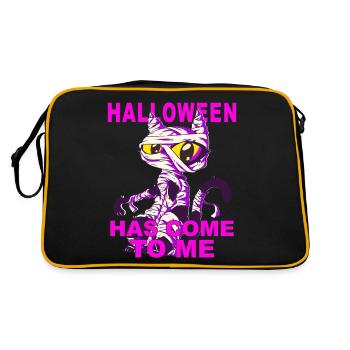 HALLOWEEN EST VENU À MOI - Sac Retro - noir/or - Dos