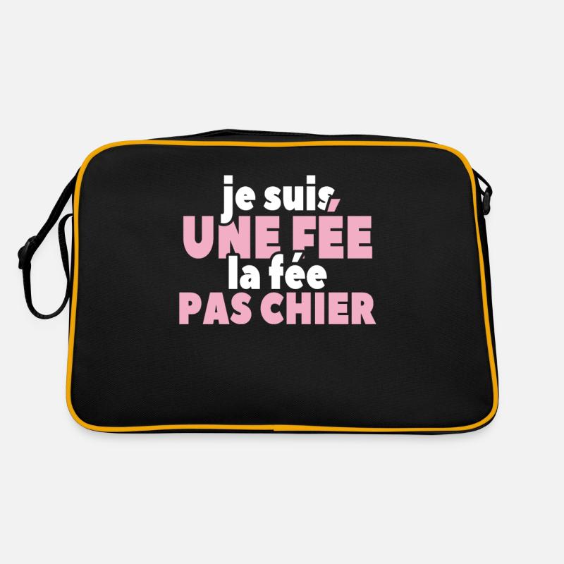 Je Suis Une Fée La Fée Pas Chier Sac Retro