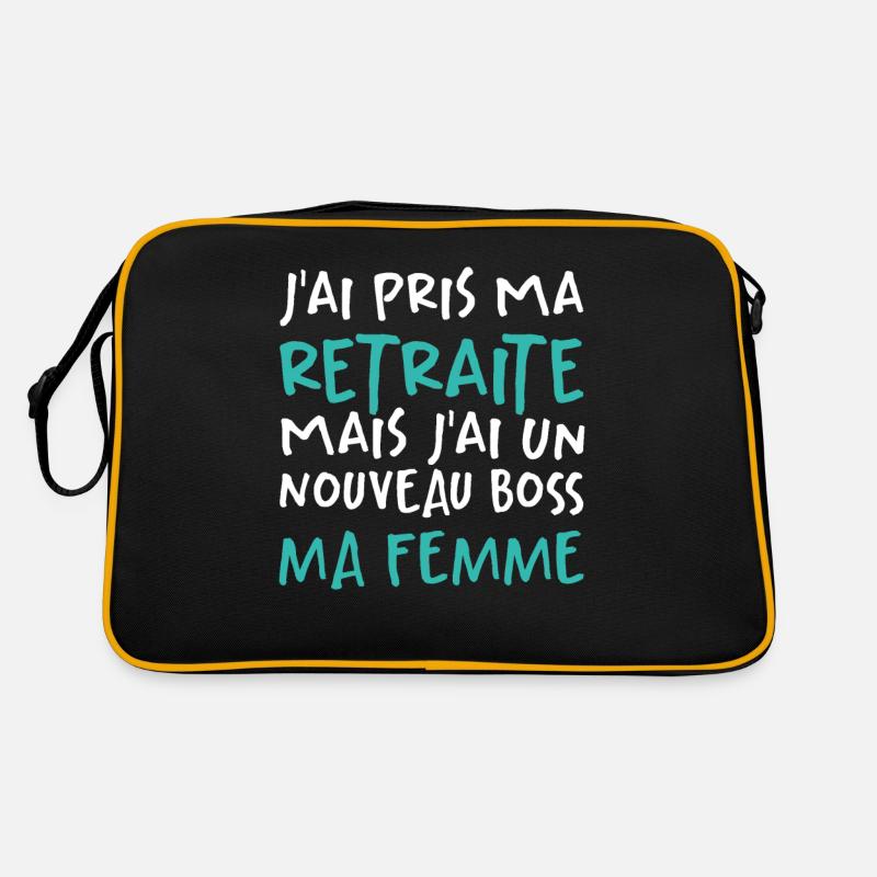 J'ai Pris Ma Retraite Sac Retro