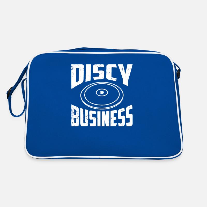 Discy Business - Lanceur de disque drôle Sac Retro