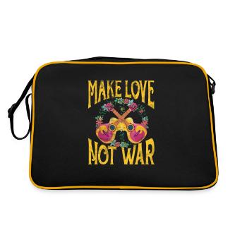 Hippy - Retro Bag - black/gold - Back