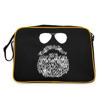 Ants Beard Ant Farm Ant - Retro Bag - black/gold - Back