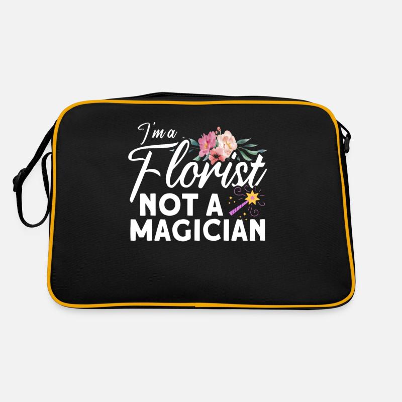 Fleuriste Fleurs Fleurs Fleuriste Sac Retro