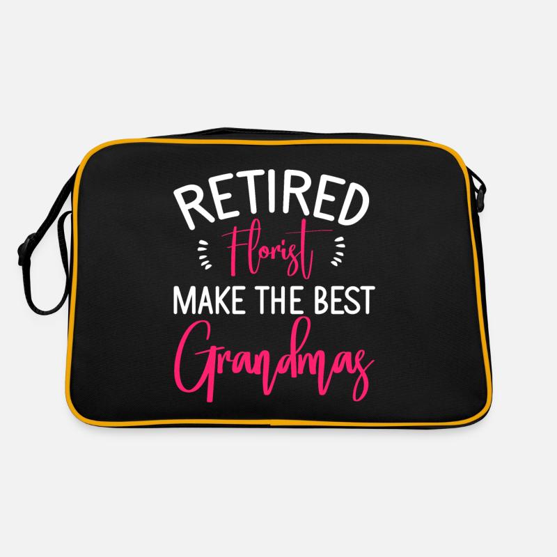 Fleuriste Fleurs Fleurs Fleuriste Sac Retro