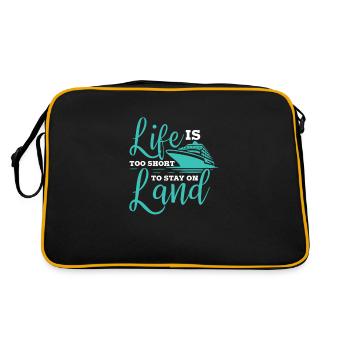 Cruise - Retro Bag - black/gold - Back