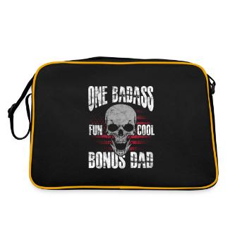 Beau-père - Sac Retro - noir/or - Dos