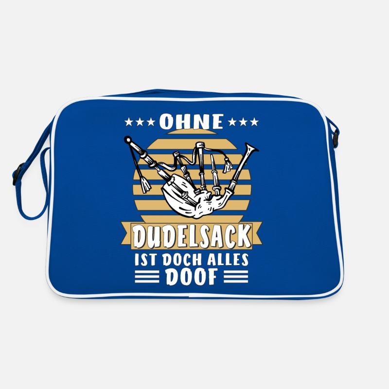 OHNE DUDELSACK IST DOCH ALLES DOOF Retro Tasche