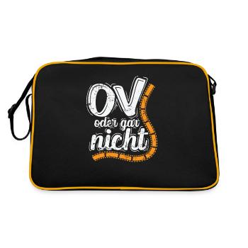 OV or not at all Translation Movies Language - Retro Bag - black/gold - Back