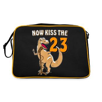 MAINTENANT EMBRASSEZ LES 23 - Sac Retro - noir/or - Dos