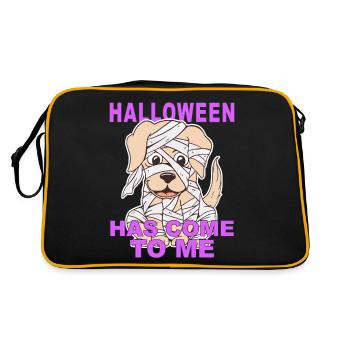 HALLOWEEN EST VENU À MOI - Sac Retro - noir/or - Dos