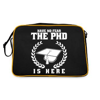 Thèse de doctorat PhD Doktorhut - Sac Retro - noir/or - Dos