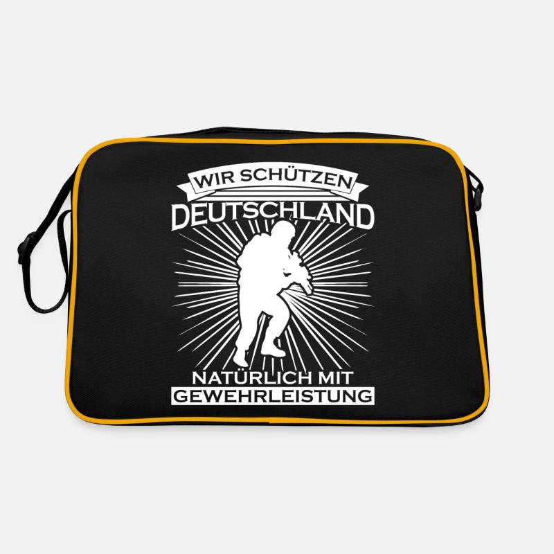 Panzergrenadier Feldjäger Soldat Retro Tasche