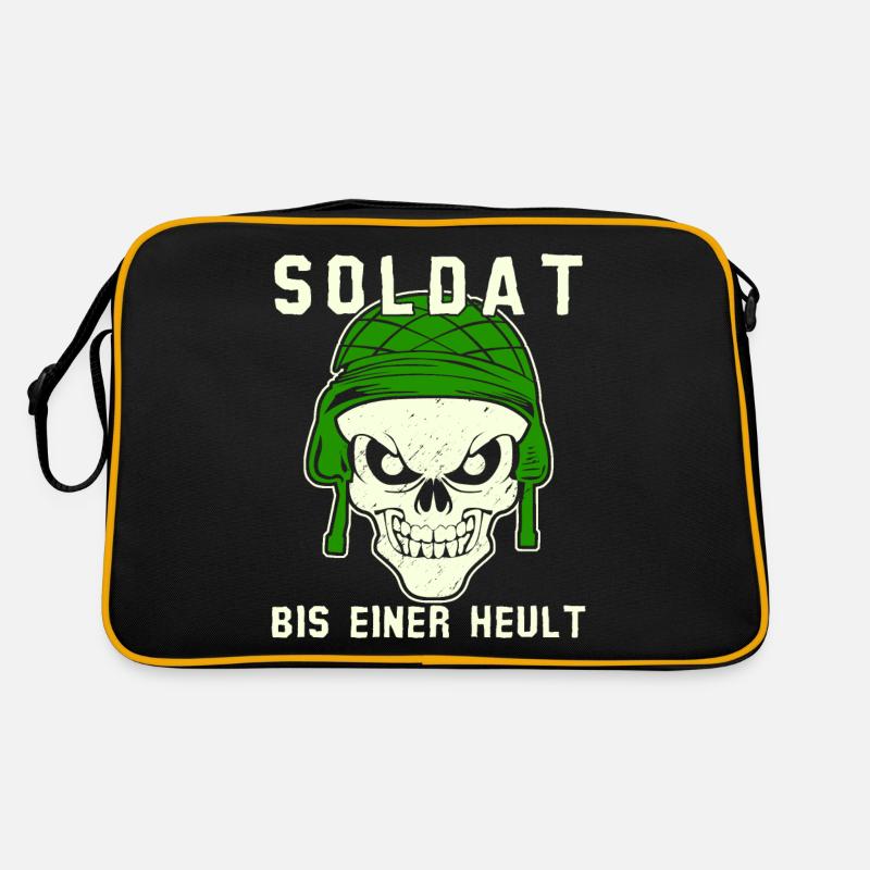 Feldjäger Soldat Panzergrenadier Retro Tasche