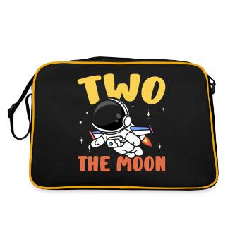 Two of the Moon 2nd Birthday Celebration Outerspace - Retro Bag - black/gold - Back