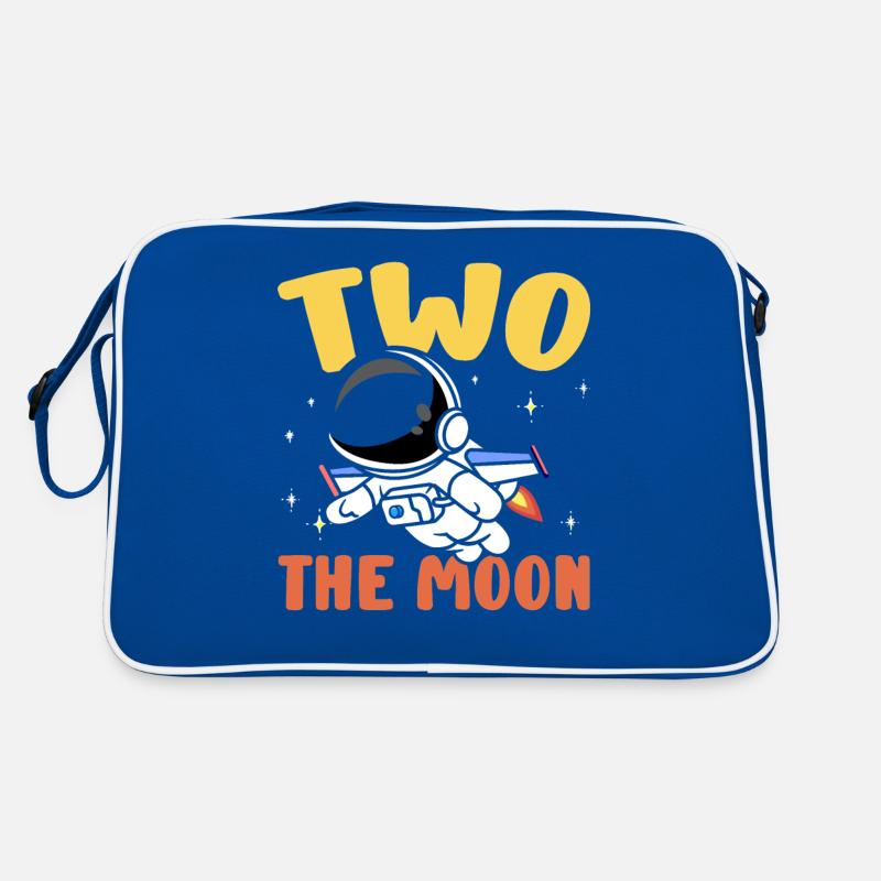 Deux des moon célébrations du 2e anniversaire Outerspace Sac Retro