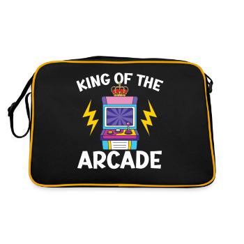 King Of The Arcade Games Video Game Games Gamer - Retro Bag - black/gold - Back