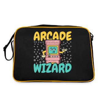 Arcade Games Video Game Game Nerd Streamer - Retro Bag - black/gold - Back