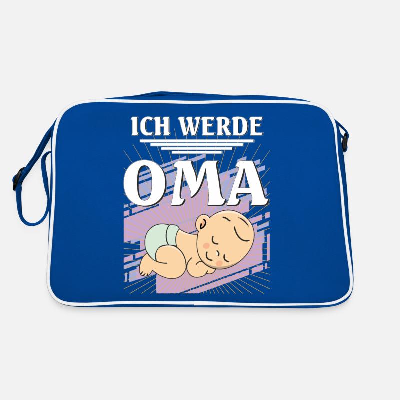 ICH WERDE OMA Retro Tasche
