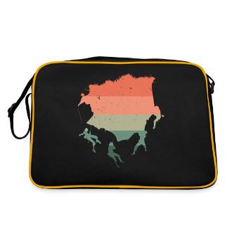 Boulderer Escalade Alpinisme Bloc - Sac Retro - noir/or - Dos