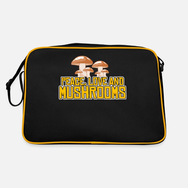 Cueilleurs de champignons Chercheurs de champignons Champignons Champignons Sac Retro