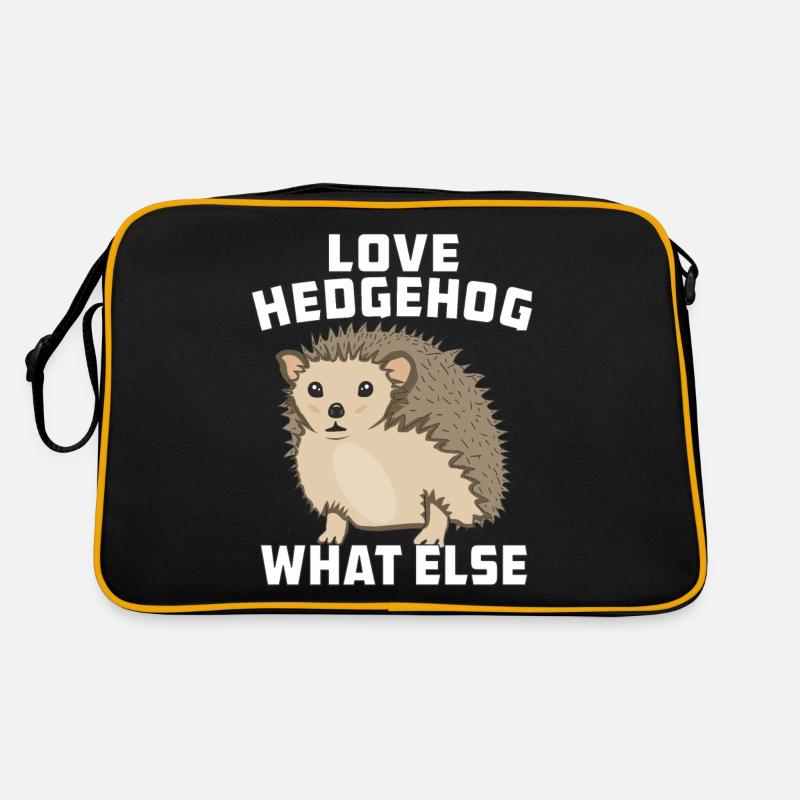 AIMER LE HÉRISSON QUOI D’AUTRE Sac Retro