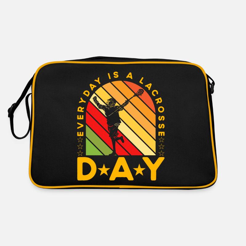 Everyday is a Lacrosse Day Retro Tasche
