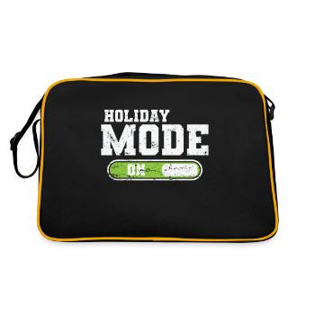 Mode vacances sur Vacances Loisirs Vacances - Sac Retro - noir/or - Dos