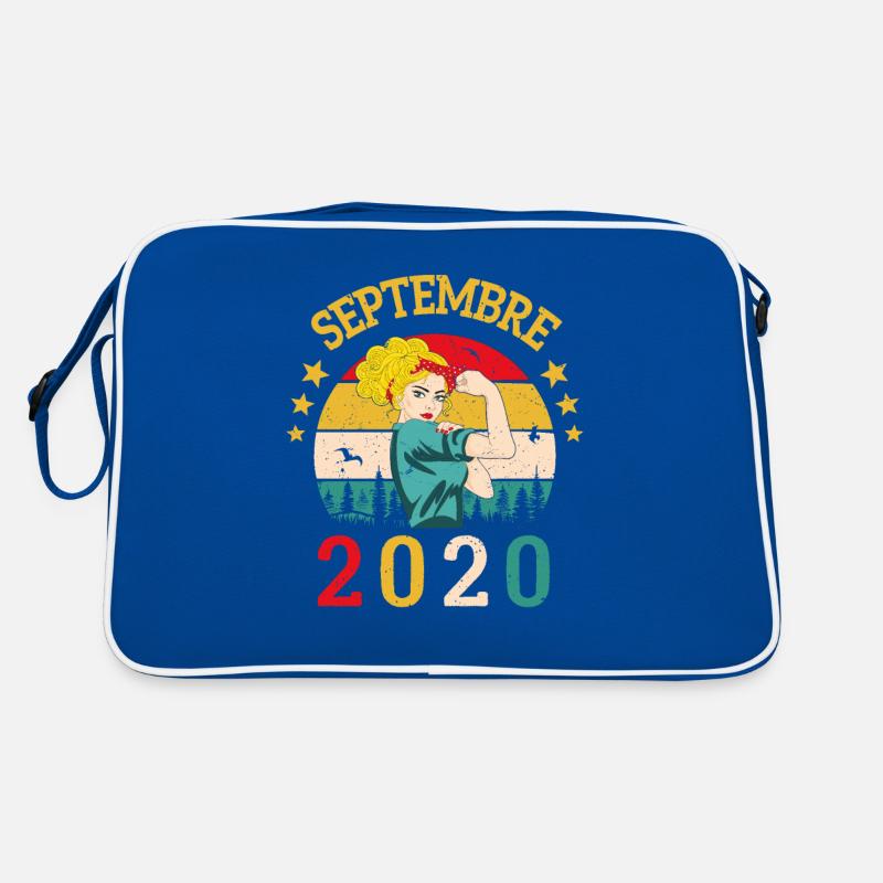 Septembre 2020 Anniversaire Vintage Idée Cadeau Sac Retro
