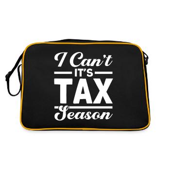 Comptable Cadeau Profession Finance Conseiller Fiscal - Sac Retro - noir/or - Dos