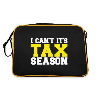 Comptable Cadeau Profession Finance Conseiller Fiscal - Sac Retro - noir/or - Dos