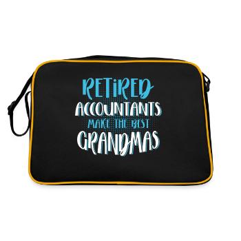 Comptable Cadeau Profession Finance Conseiller Fiscal - Sac Retro - noir/or - Dos