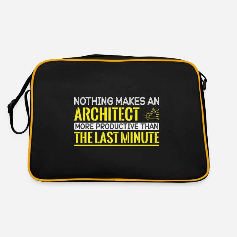 Architecte Cadeau Profession Architecture Emploi Architecte Sac Retro