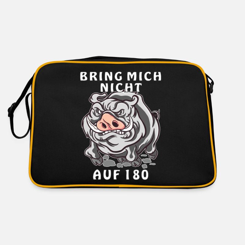 BRING MICH NICHT AUF 180 Retro Tasche