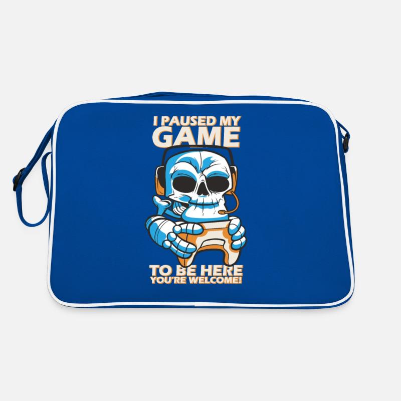 I interrupted my game to be here Retro Bag