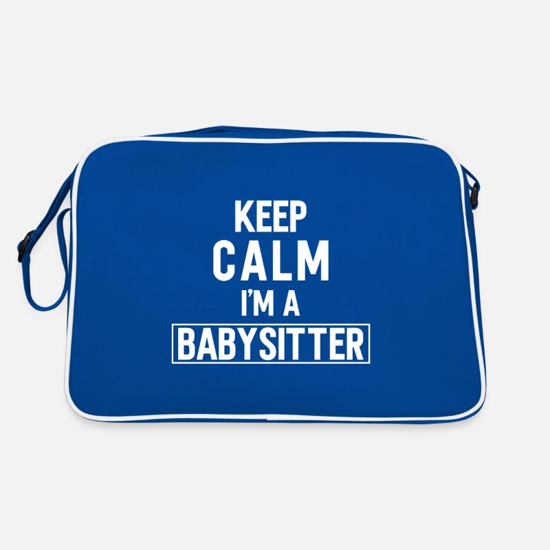 Babysitter Geschenk Babysitting Bester Babysitter Retro Tasche