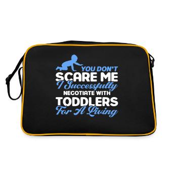 Baby-sitter Gift Babysitting Meilleure baby-sitter - Sac Retro - noir/or - Dos