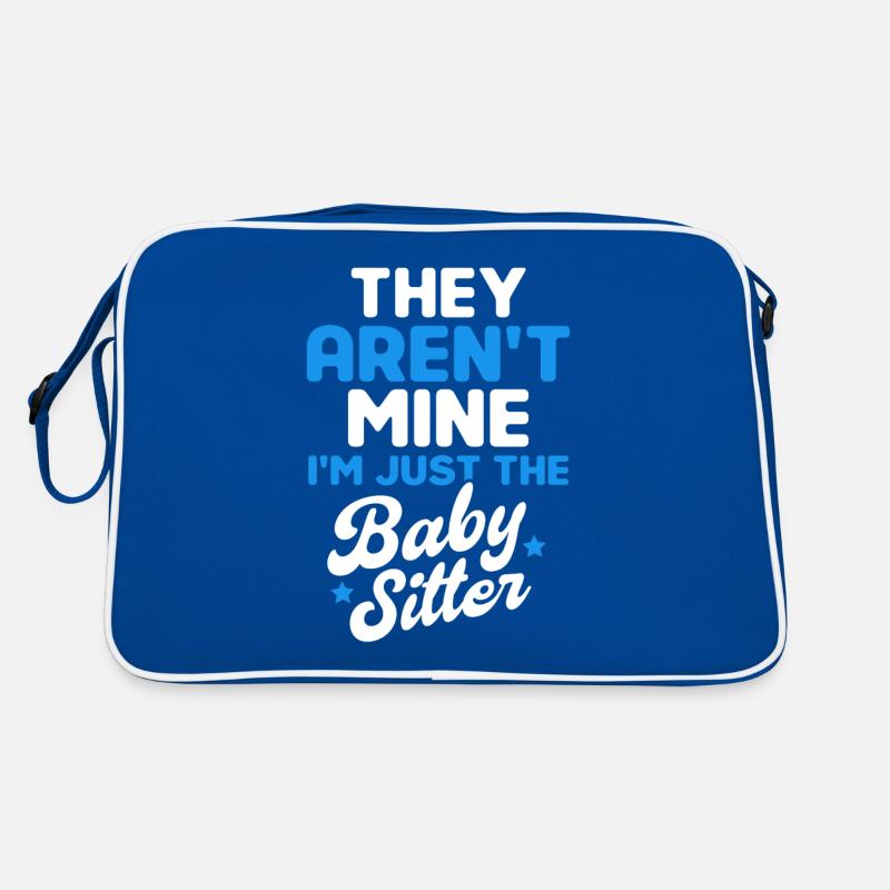 Babysitter Geschenk Babysitting Bester Babysitter Retro Tasche