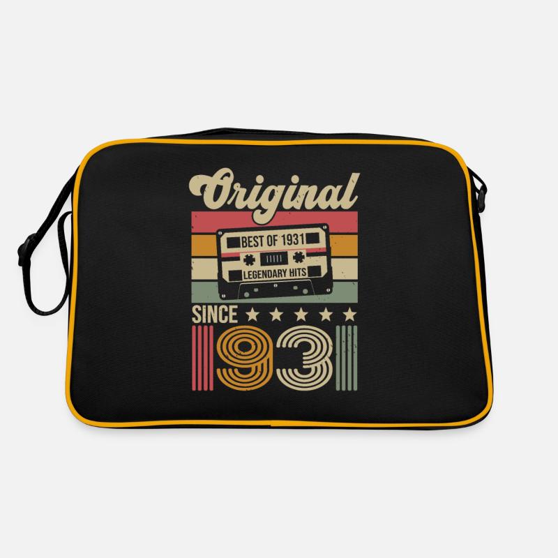 Vintage Geburtstag Original Geschenkidee 1931 Retro Tasche