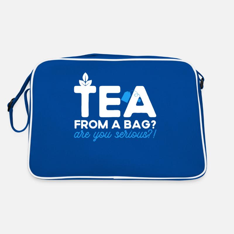 Teetrinker Teeliebhaber Geschenk Tee Retro Tasche