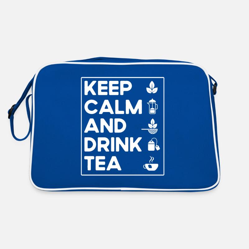 Teetrinker Teeliebhaber Geschenk Tee Retro Tasche