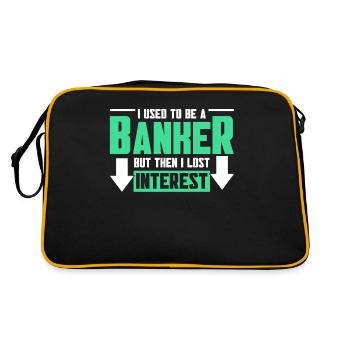 Banker Bank Money Banker - Retro Bag - black/gold - Back